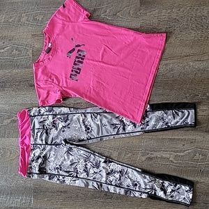Girls sz 8/10 Puma set